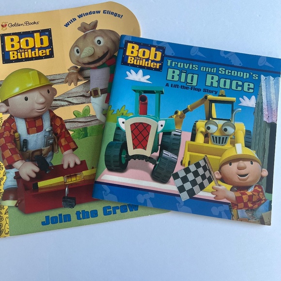 Bob the Builder Coloring book and A lift Flap Story Book - Picture 1 of 5